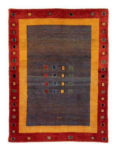 Loribaft Teppich Perser 112x158cm - Orientteppich - rot