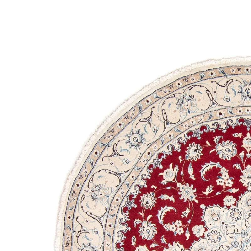 Nain Teppich 250x250cm - Perserteppich - rot