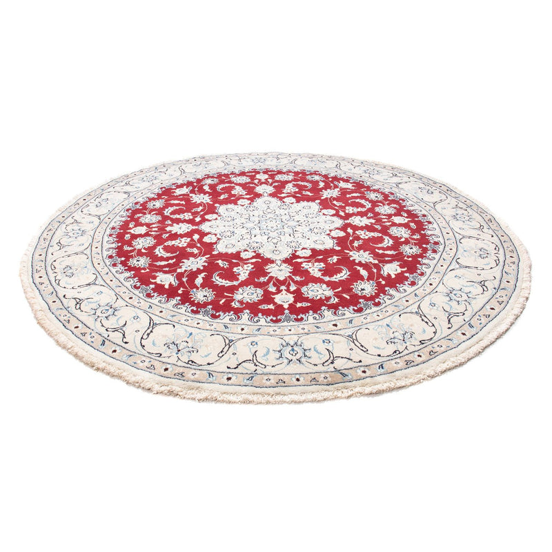 Nain Teppich 250x250cm - Perserteppich - rot