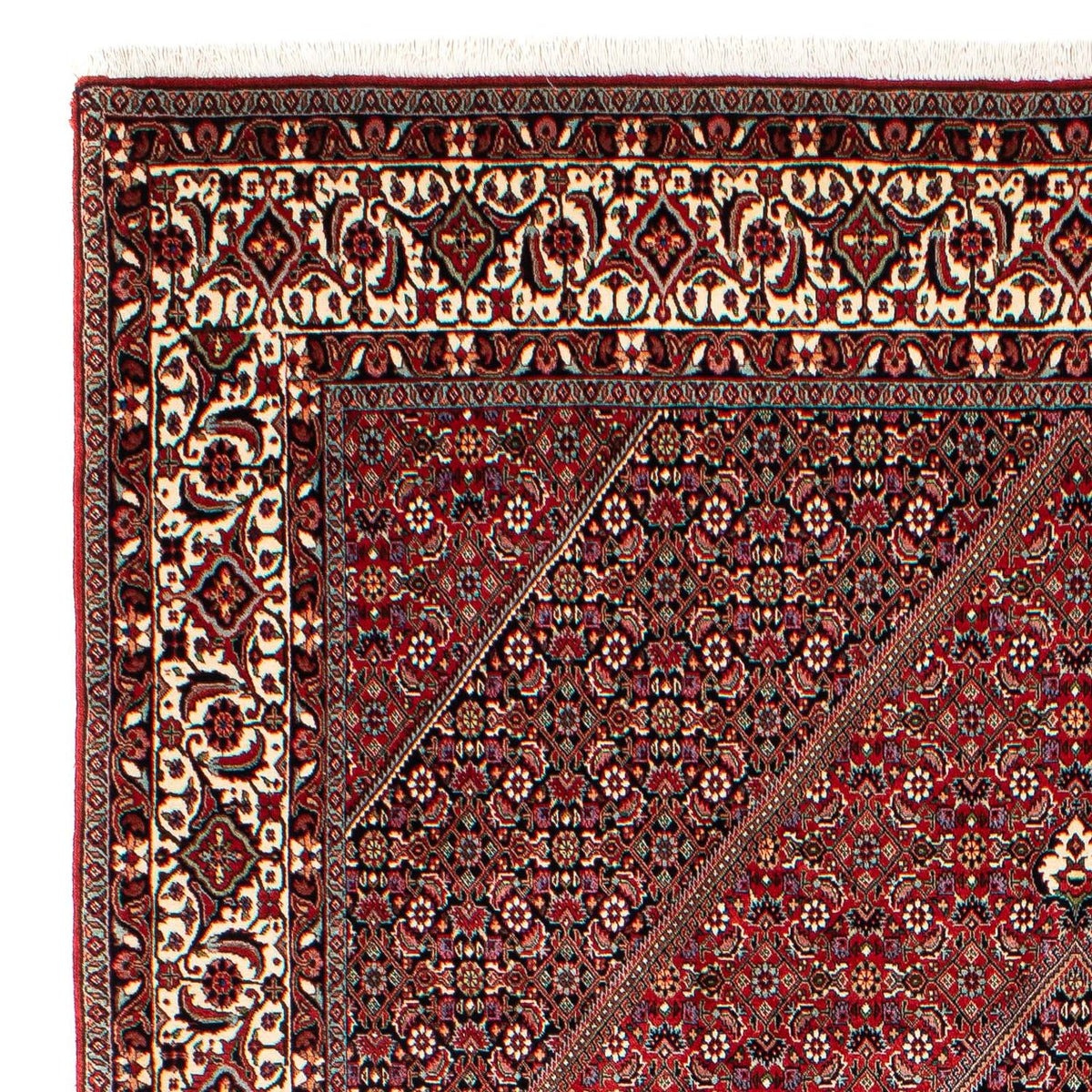 Bidjar Teppich 205x307cm - Perserteppich - dunkelrot