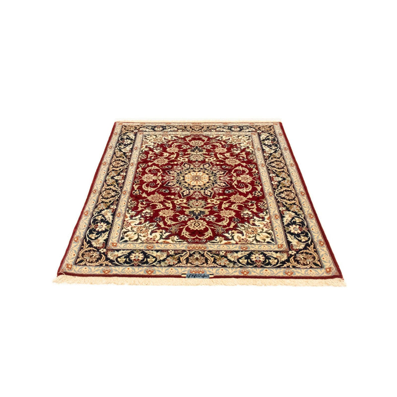 Isfahan Teppich 110x158cm - Perserteppich - rot