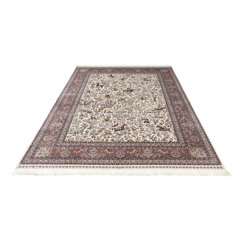 Hereke Teppich 169x244cm - Orientteppich - beige