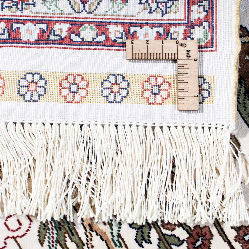 Hereke Teppich 169x244cm - Orientteppich - beige