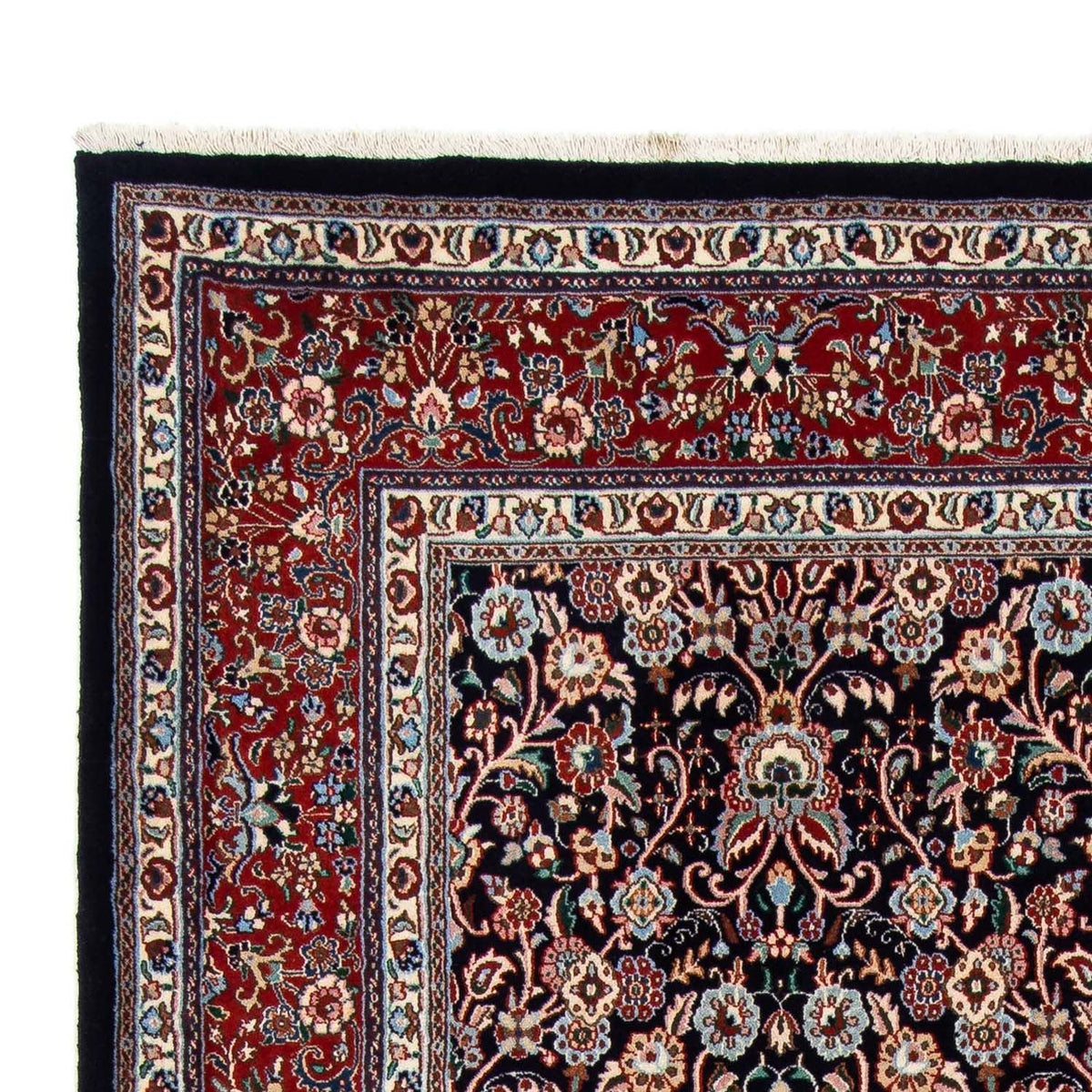 Moud Teppich 181x239cm - Perserteppich - dunkelblau