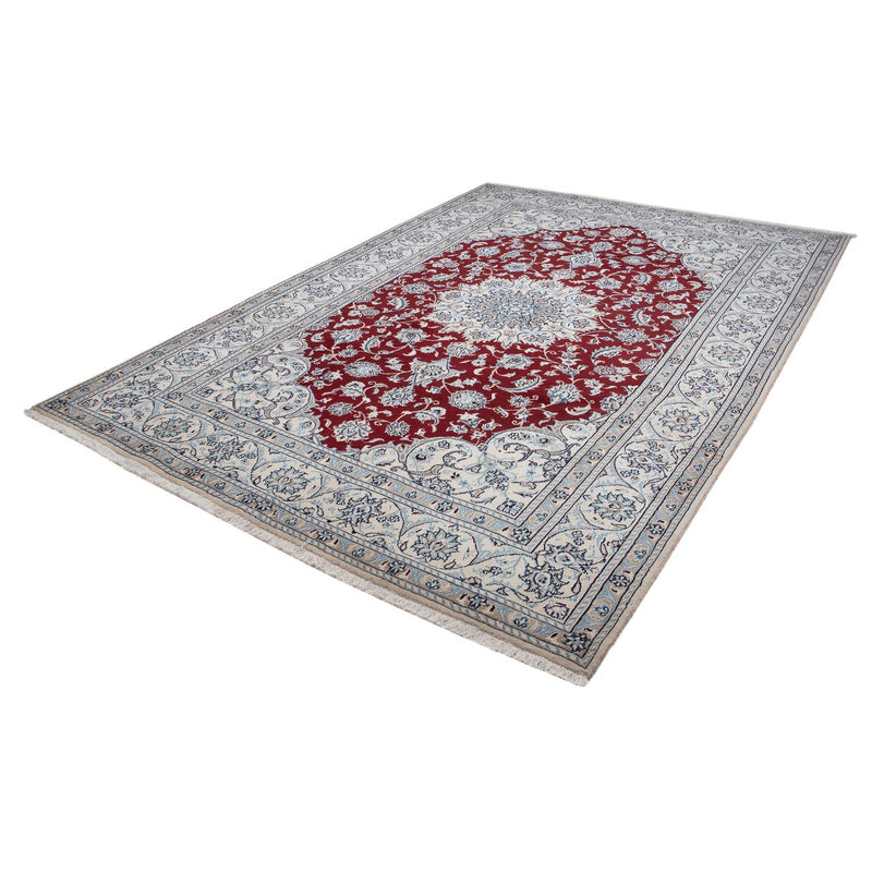 Nain Teppich 202x300cm - Perserteppich - dunkelrot