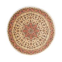 Täbriz - 50 Raj Teppich 150x150cm - Perserteppich - hellbraun – product image