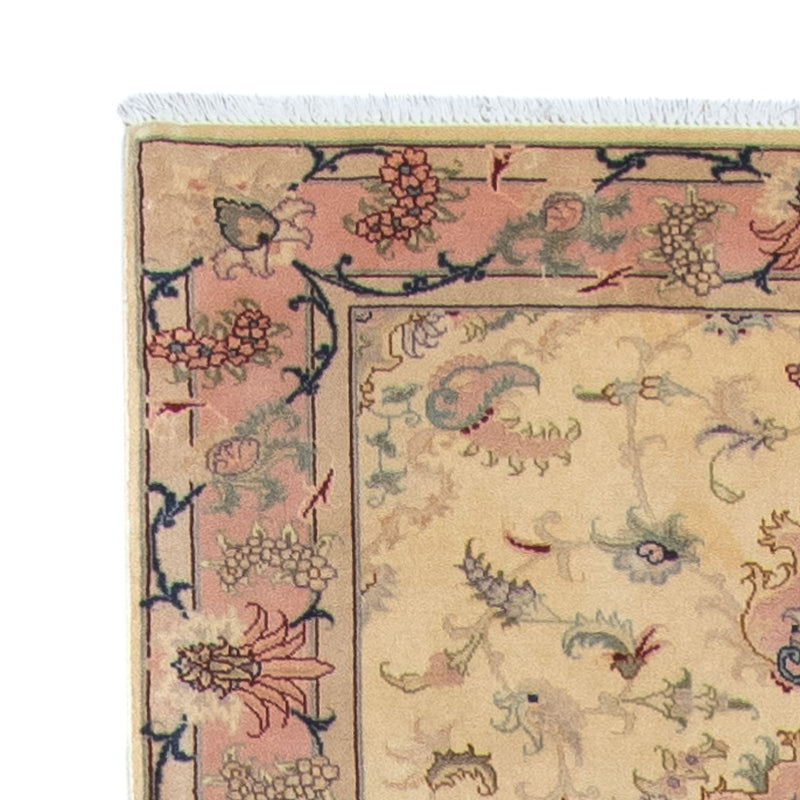 Täbriz - 50 Raj Teppich 86x397cm - Perserteppich - beige