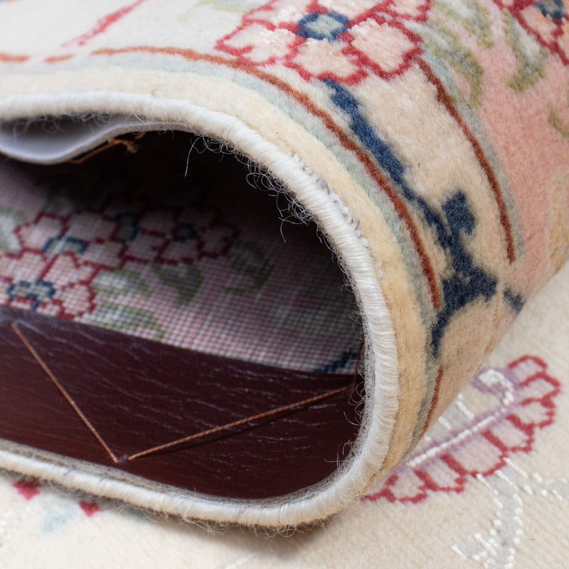 Täbriz - 50 Raj Teppich 86x397cm - Perserteppich - beige