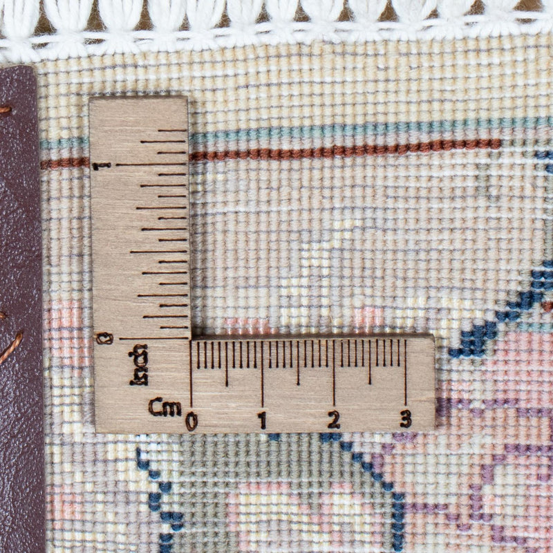 Täbriz - 50 Raj Teppich 86x397cm - Perserteppich - beige