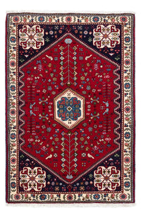 Abadeh Teppich 98x144cm - Perserteppich - dunkelrot – product image