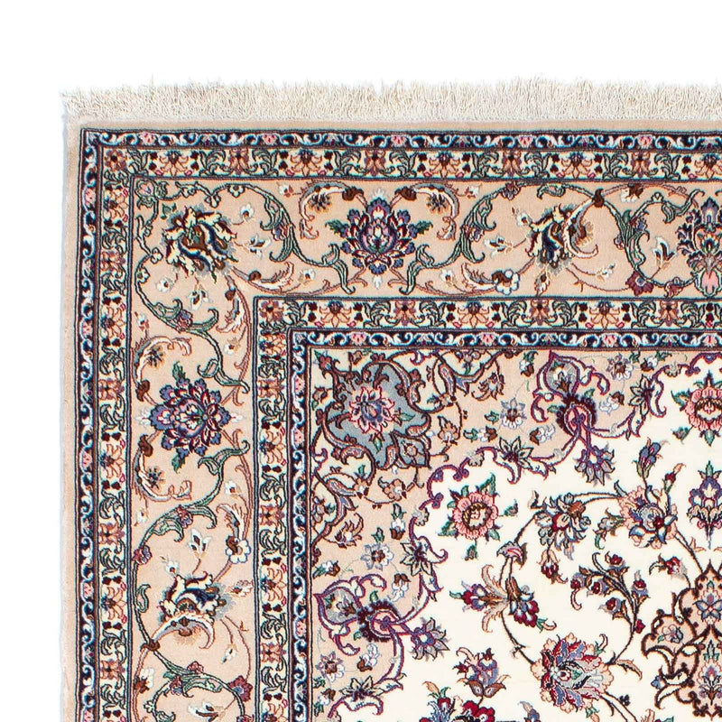 Isfahan Teppich 151x228cm - Perserteppich - beige