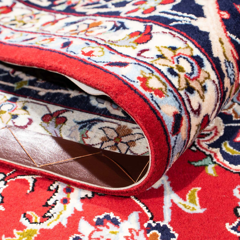 Isfahan Teppich 159x233cm - Perserteppich - rot