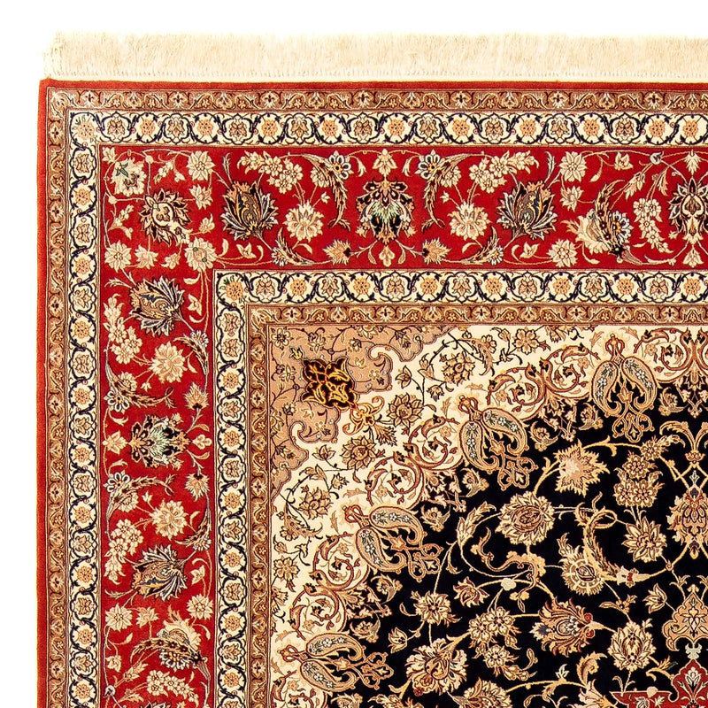Isfahan Teppich 255x344cm - Perserteppich - dunkelrot
