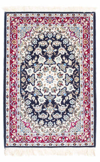 Isfahan Teppich 72x104cm - Perserteppich - dunkelblau – product image