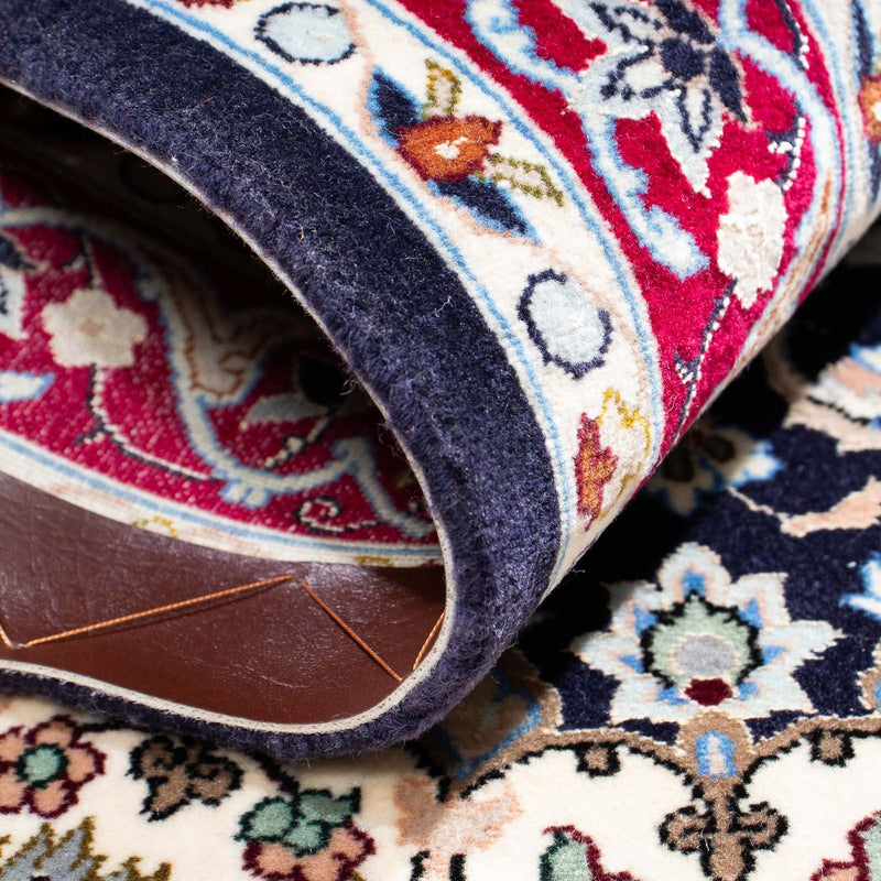 Isfahan Teppich 72x104cm - Perserteppich - dunkelblau