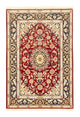 Isfahan Teppich 110x158cm - Perserteppich - rot