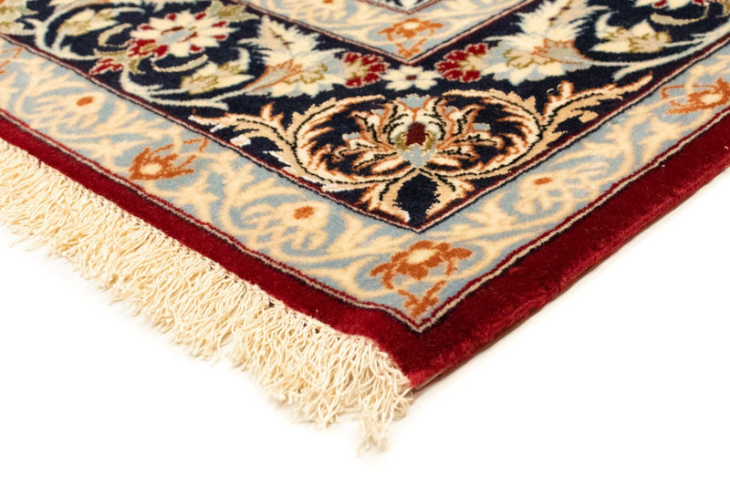 Isfahan Teppich 110x158cm - Perserteppich - rot