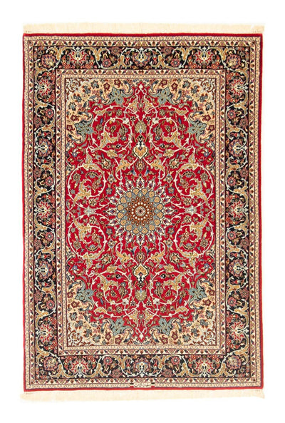 Isfahan Teppich 109x161cm - Perserteppich - rot
