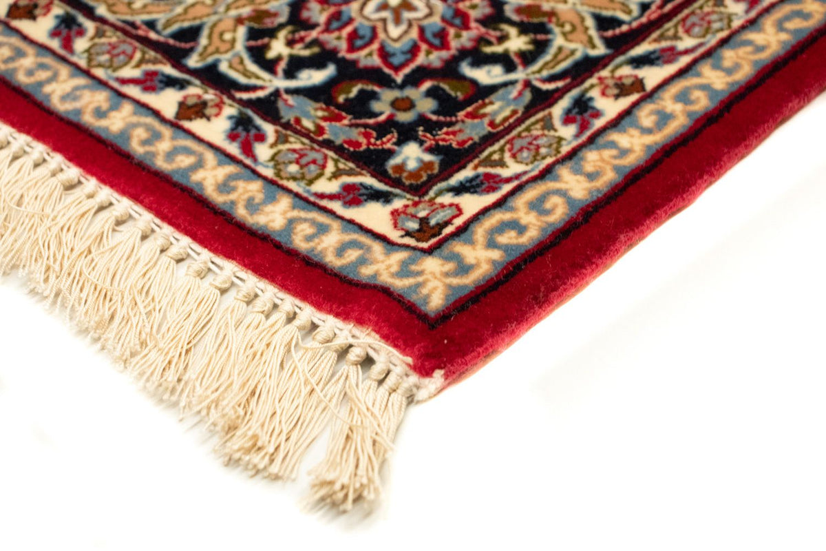 Isfahan Teppich 109x161cm - Perserteppich - rot