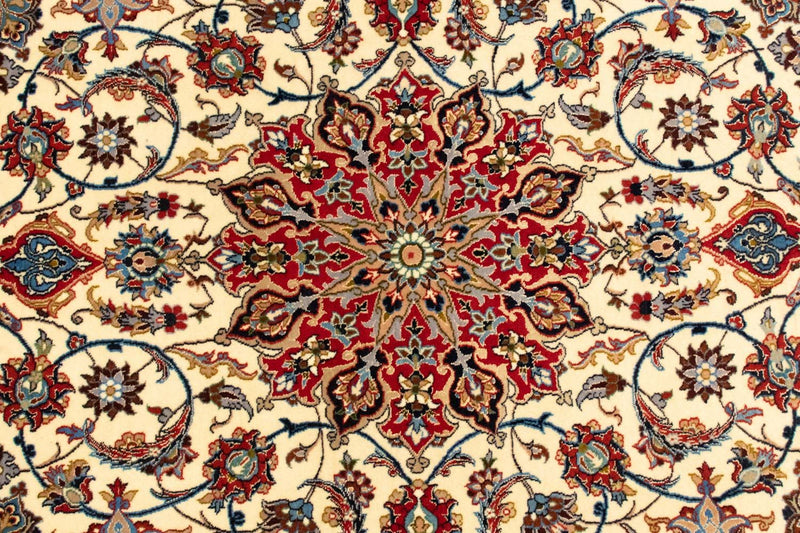 Isfahan Teppich 115x170cm - Perserteppich - beige