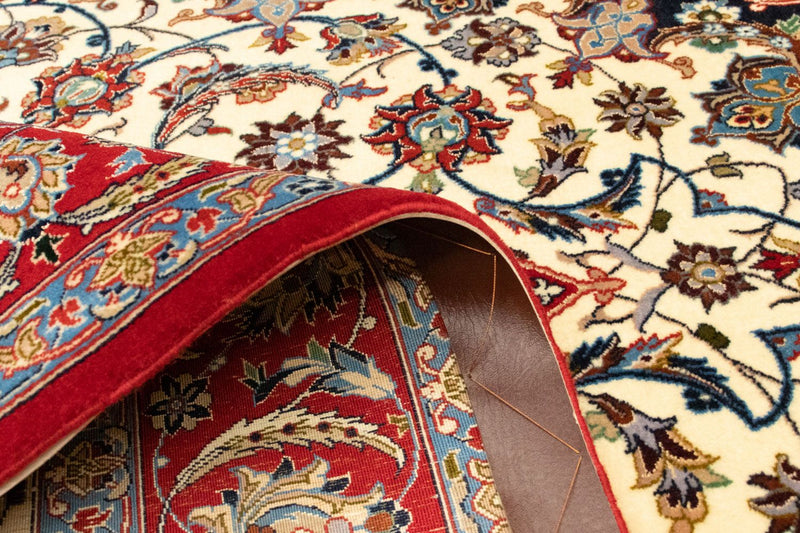 Isfahan Teppich 115x170cm - Perserteppich - beige