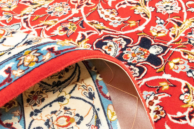 Isfahan Teppich 107x162cm - Perserteppich - rot