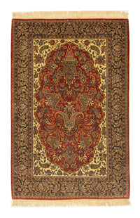 Isfahan Teppich 111x171cm - Perserteppich - rot – product image