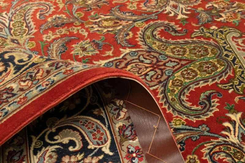 Isfahan Teppich 111x171cm - Perserteppich - rot
