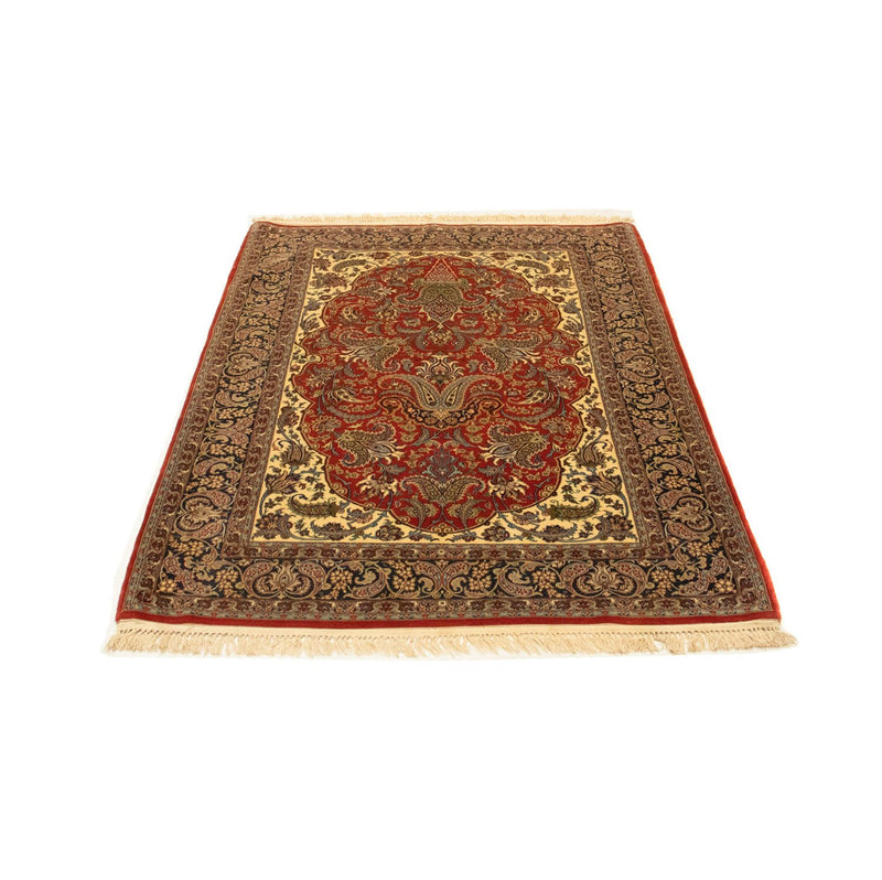 Isfahan Teppich 111x171cm - Perserteppich - rot