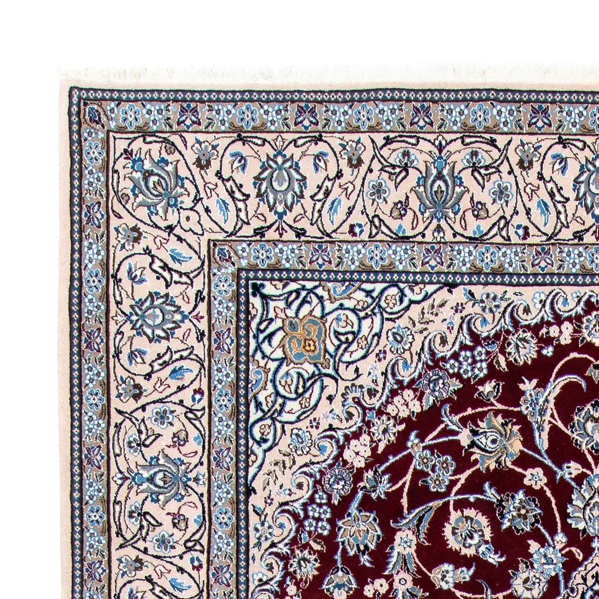 Nain - 9La Teppich 199x291cm - Perserteppich - rot