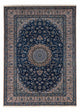 Nain - 9La Teppich 245x348cm - Perserteppich - dunkelblau