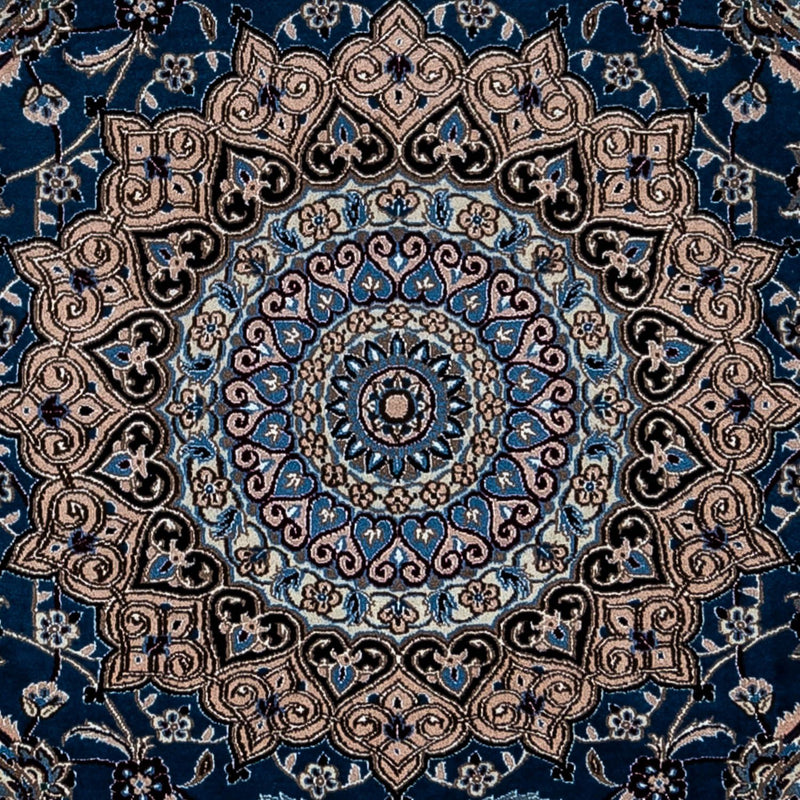 Nain - 9La Teppich 245x348cm - Perserteppich - dunkelblau