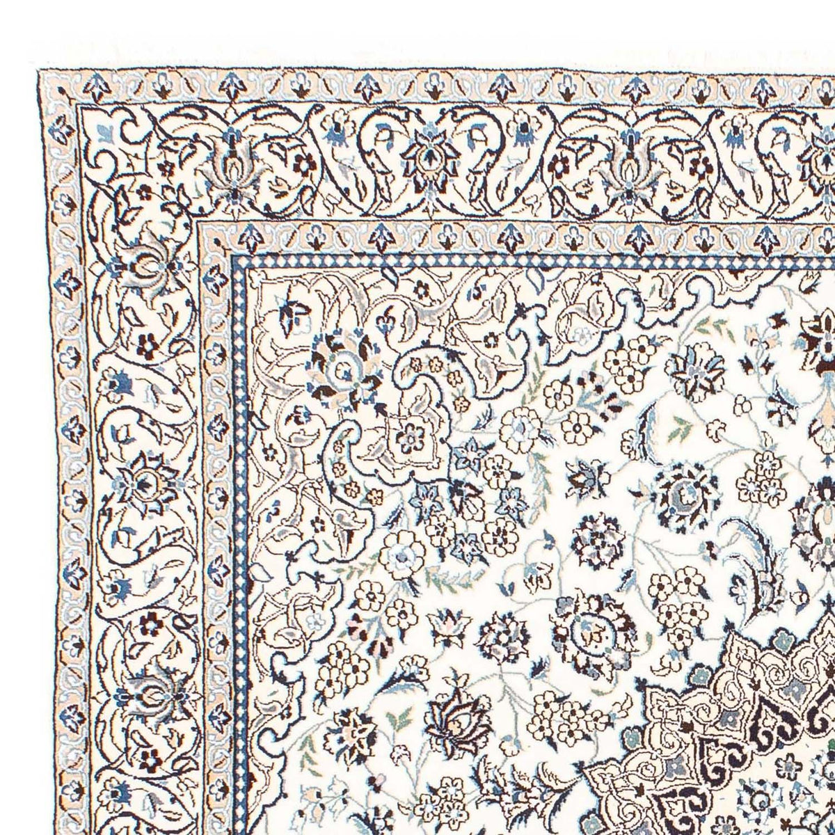 Nain - 9La Teppich 198x205cm - Perserteppich - beige