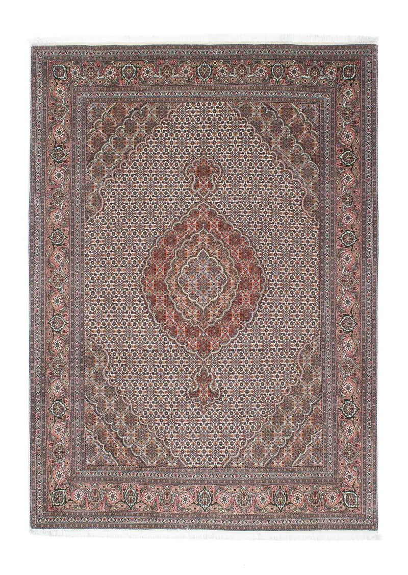 Täbriz Teppich 153x212cm - Perserteppich - hellbraun