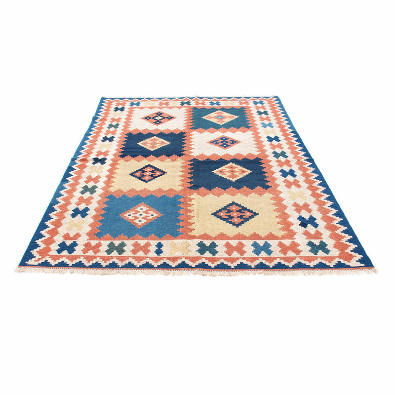 Kelim Teppich - Oriental 155 x 212 cm - blau