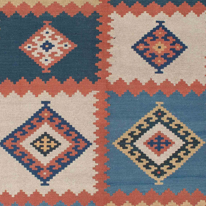 Kelim Teppich - Oriental 161 x 216 cm - mehrfarbig