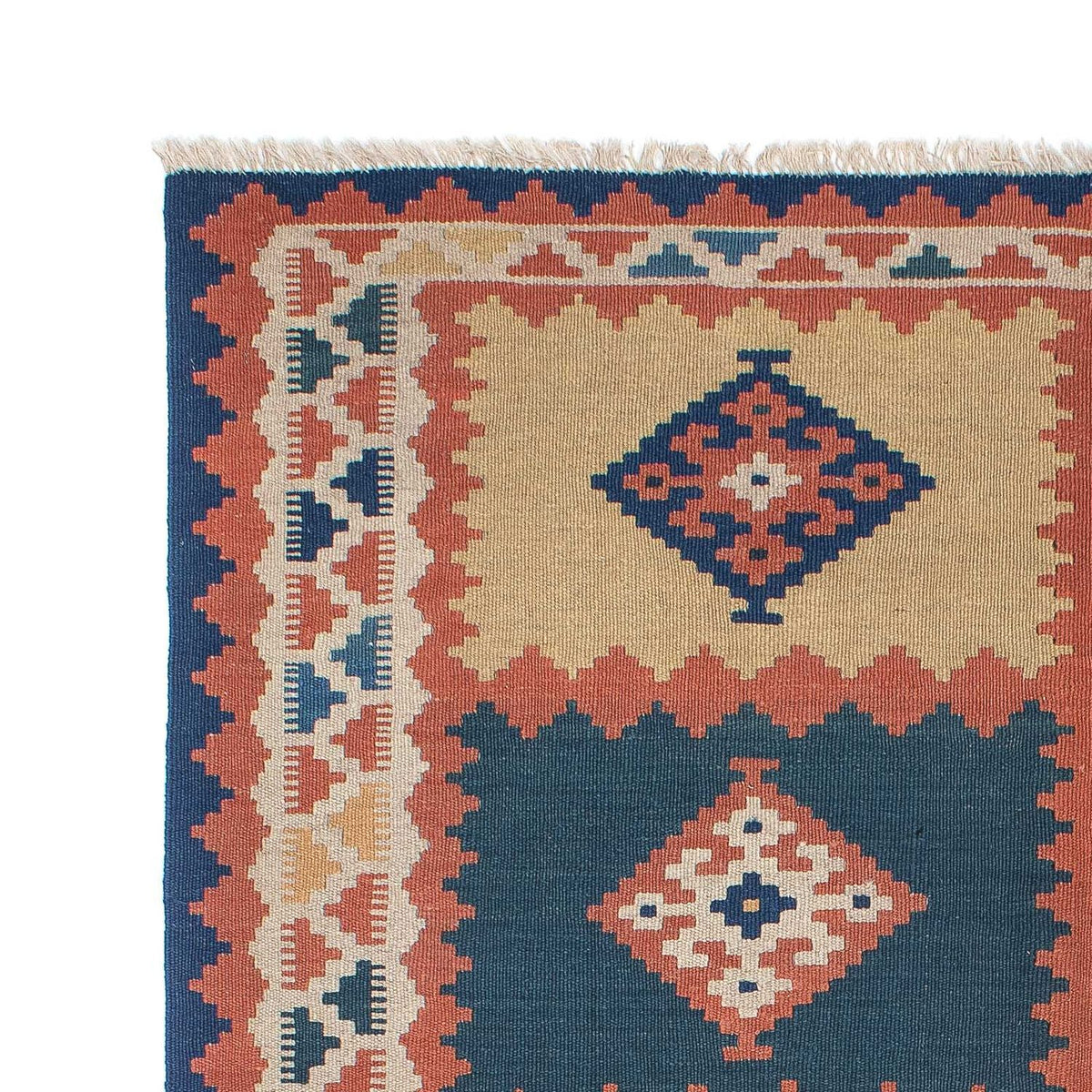 Kelim Teppich - Oriental 161 x 216 cm - mehrfarbig