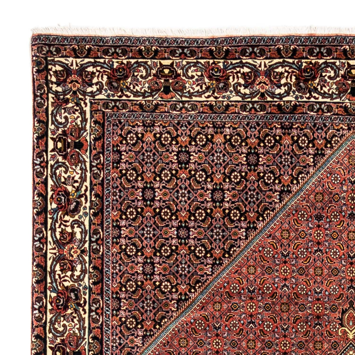 Bidjar - Takab Teppich 200x291cm - Perserteppich - rot
