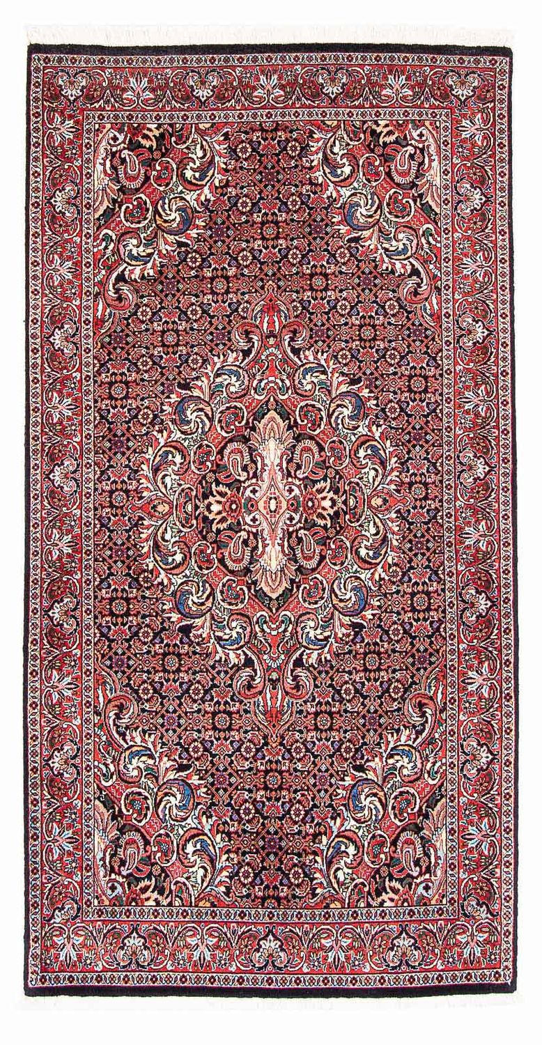 Bidjar Teppich 102x192cm - Perserteppich - hellrot