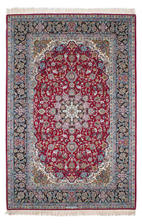 Isfahan Teppich 160x240cm - Perserteppich - rot – product image