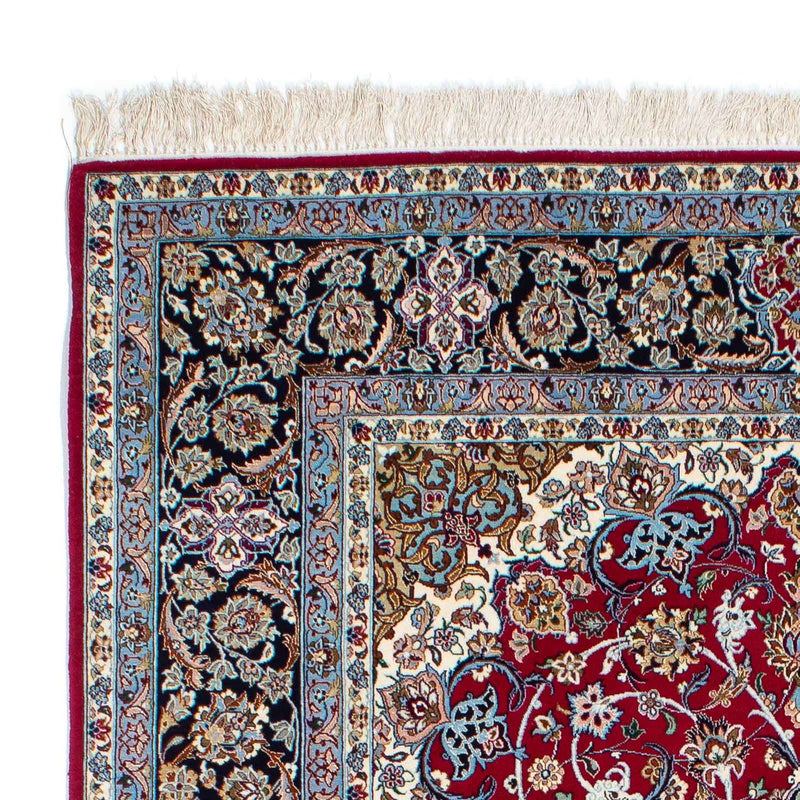 Isfahan Teppich 160x240cm - Perserteppich - rot
