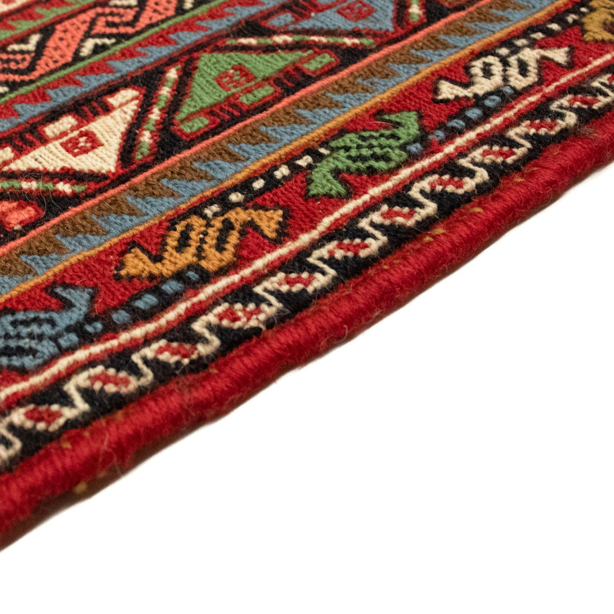 Afshar Sirjan Teppich 197x293cm - Perserteppich - mehrfarbig