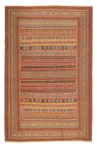 Afshar Sirjan Teppich 194x293cm - Perserteppich - mehrfarbig – product image