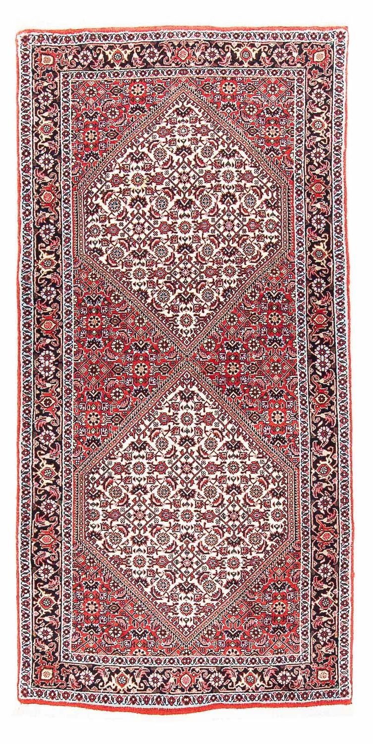 Bidjar Teppich 75x152cm - Perserteppich - hellrot