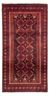 Belutsch Teppich 102x216cm - Orientteppich - dunkelrot – product image