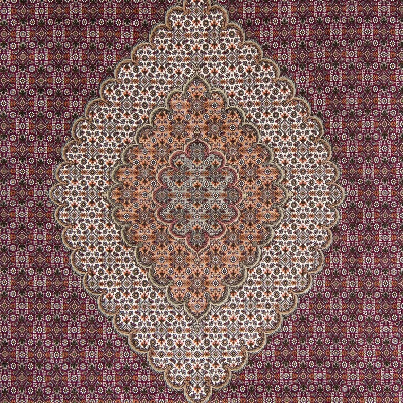 Täbriz Teppich 203x302cm - Perserteppich - dunkelrot