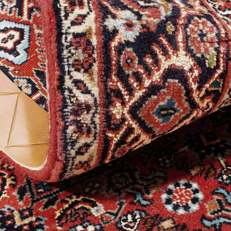Bidjar Teppich 96x137cm - Perserteppich - dunkelrot