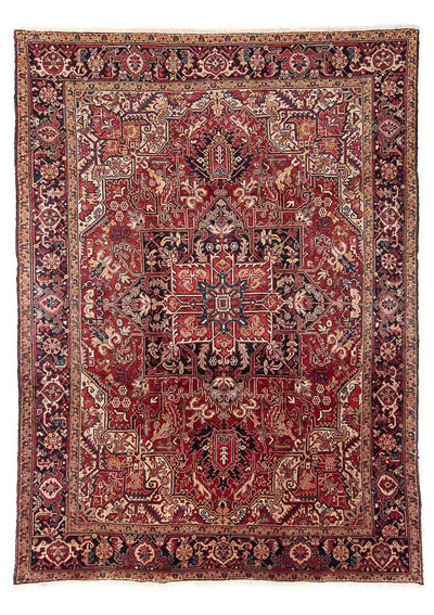 Heriz Teppich 241x325cm - Perserteppich - rost