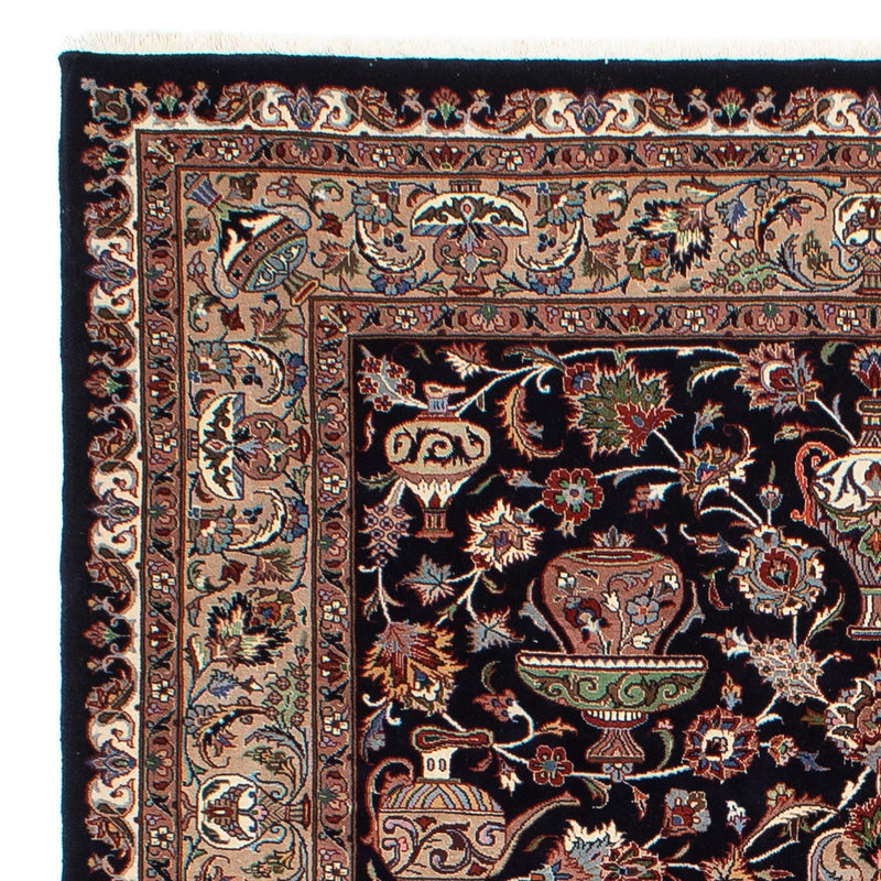 Kaschmar Teppich 205x292cm - Perserteppich - schwarz