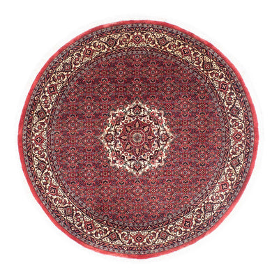 Bidjar Teppich 155x155cm - Perserteppich - dunkelrot